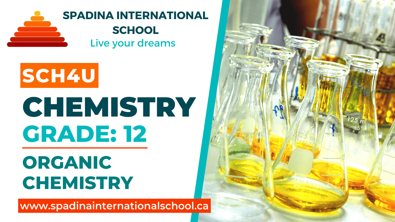 SCH4U - Chemistry - Grade 12 - Spadina International School