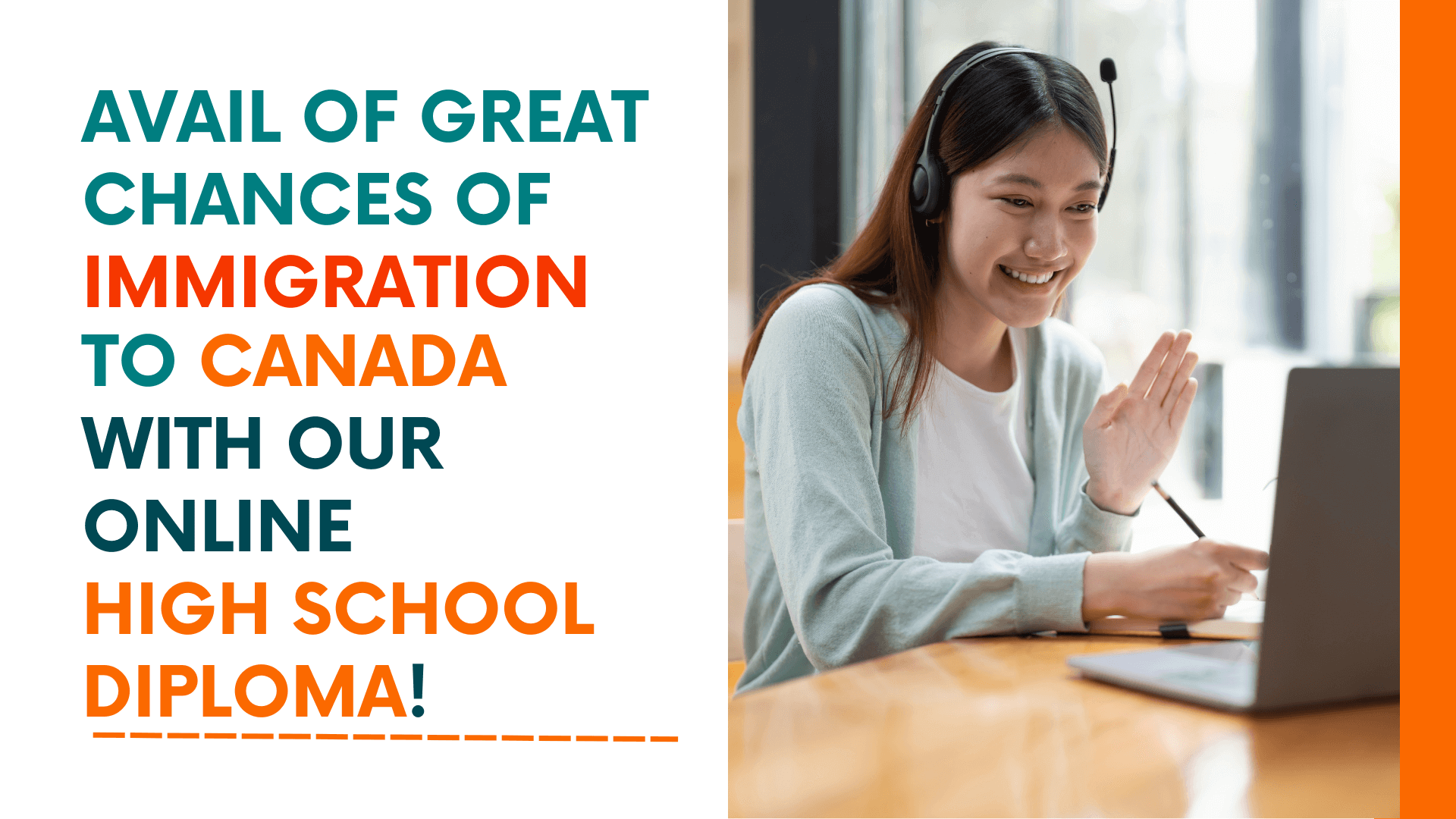 Avail of Great chances of immigration to Canada - Get an OSSD or High School Diploma online at our Ontario Online High School - Spadina International School