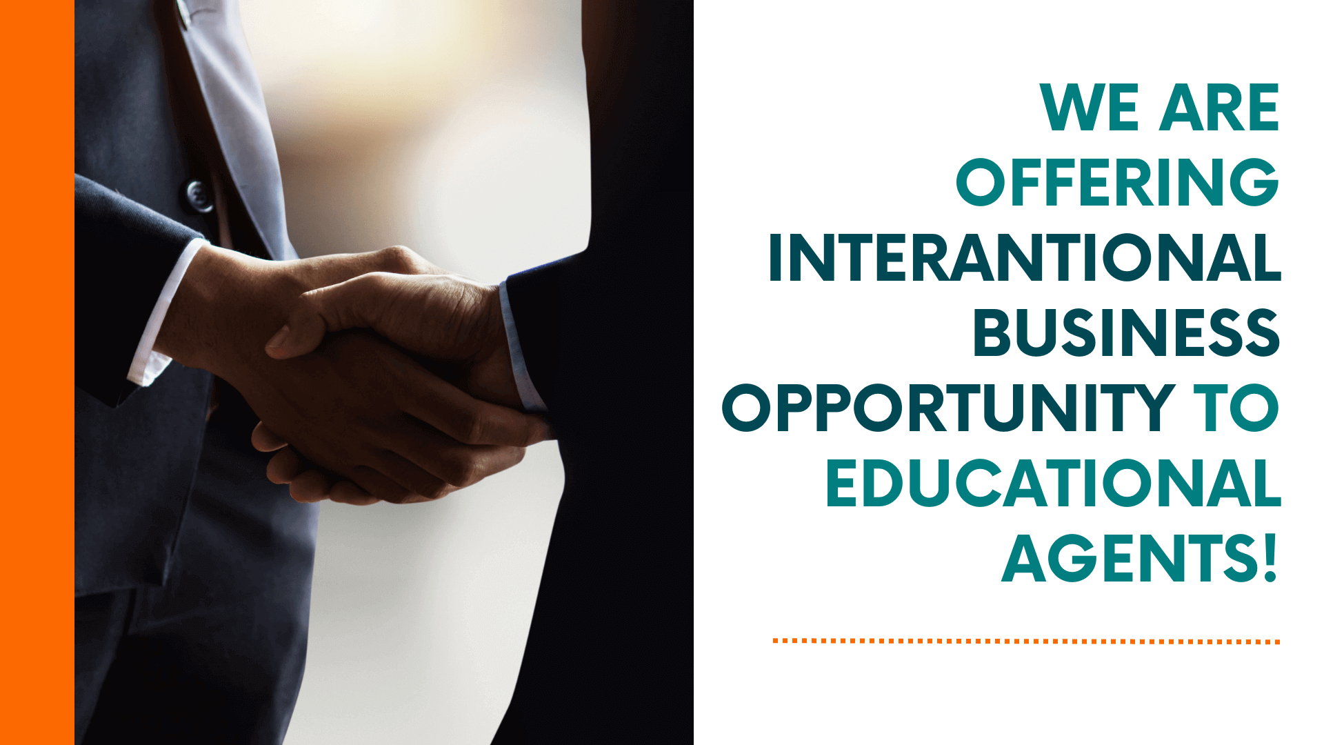 Spadina International School is offering Interantional business opportunity to educational agents and consultants - To become our Business partners online