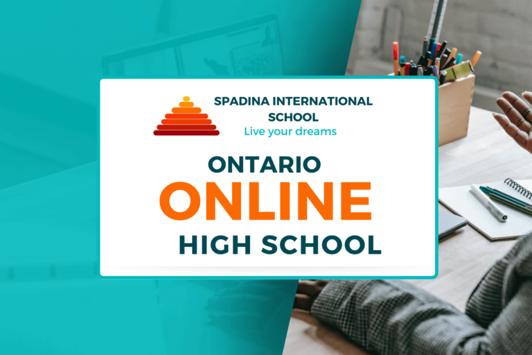 Ontario Online High School in Canada - Spadina International School as an Virtual High School providing pre-University programs